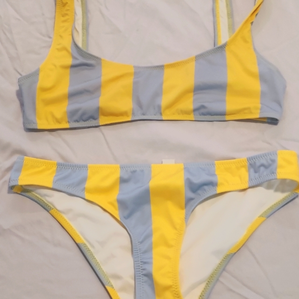 Solid and Striped bikini bottoms